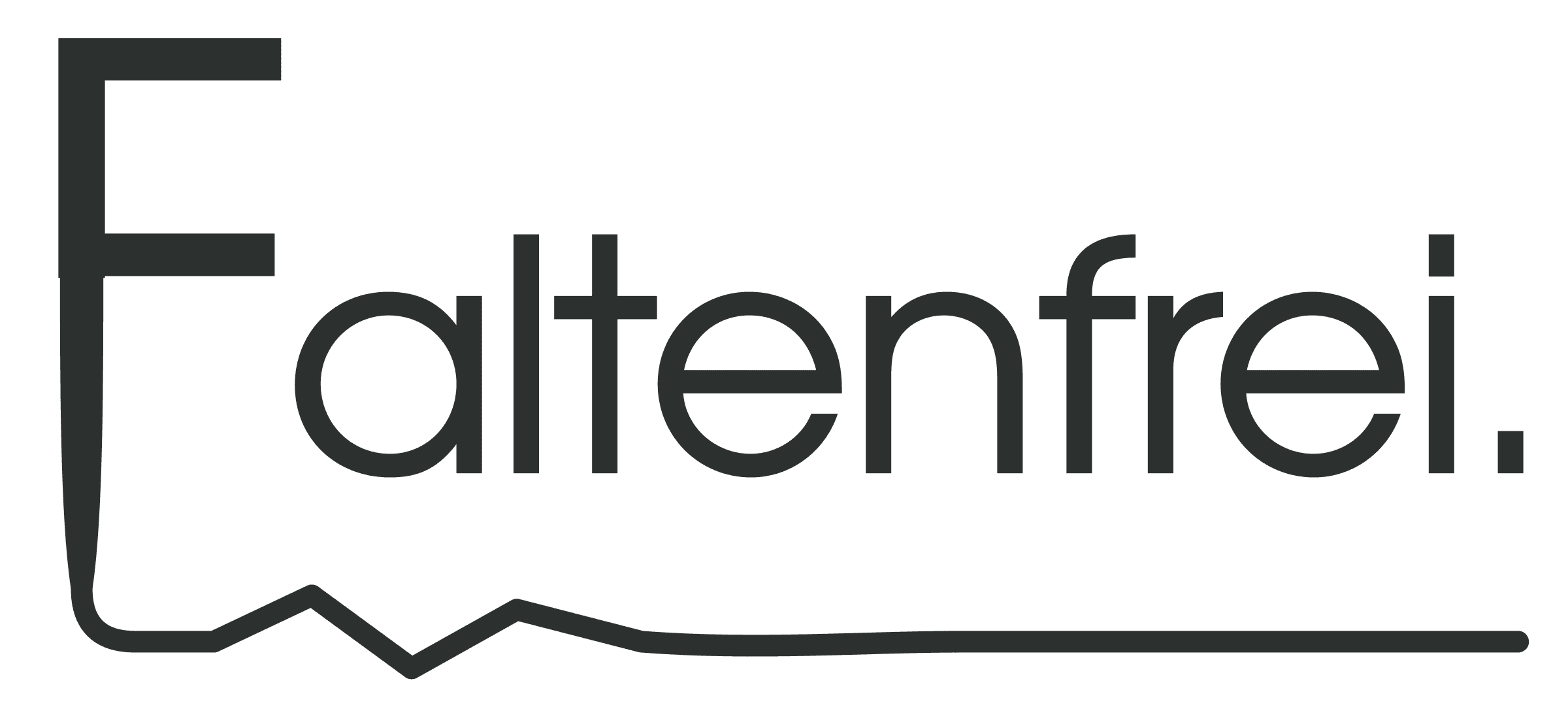 Faltenfrei.